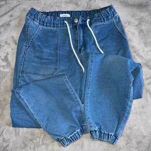 4 for $10 Bundle! // Forever 21 Drawstring Denim Joggers